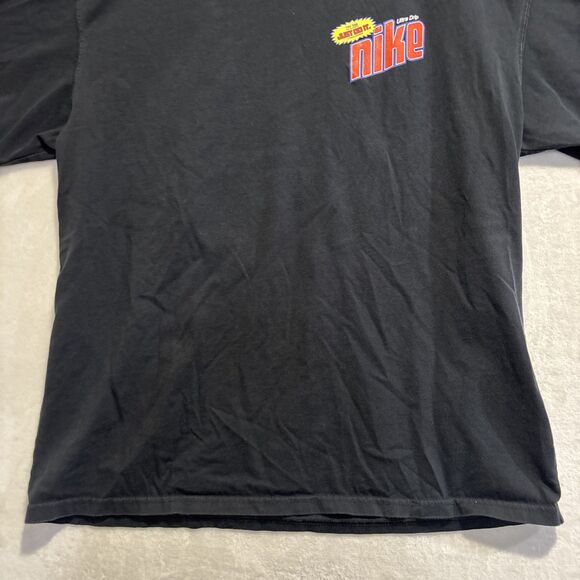Nike Ultra Drip Tee T Shirt Detergent Graphic Short Sleeve Black Men's Large - Picture 5 of 13